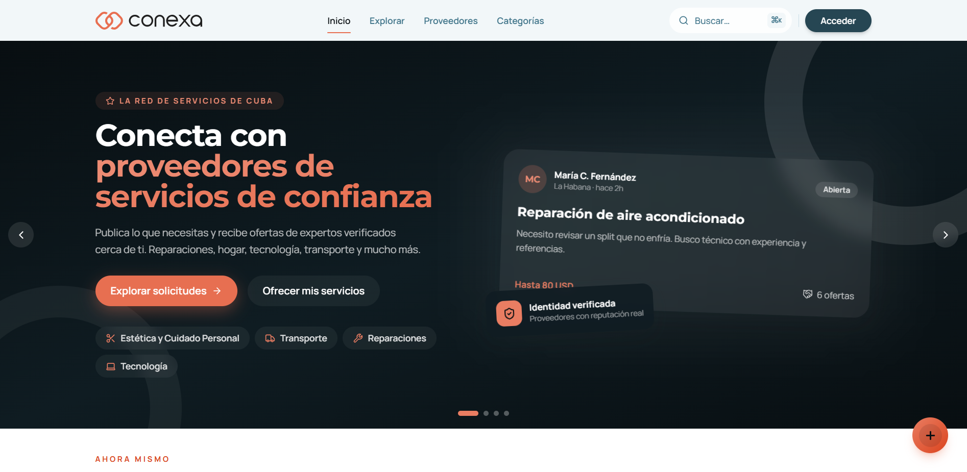Conexa — Red de Servicios de Cuba