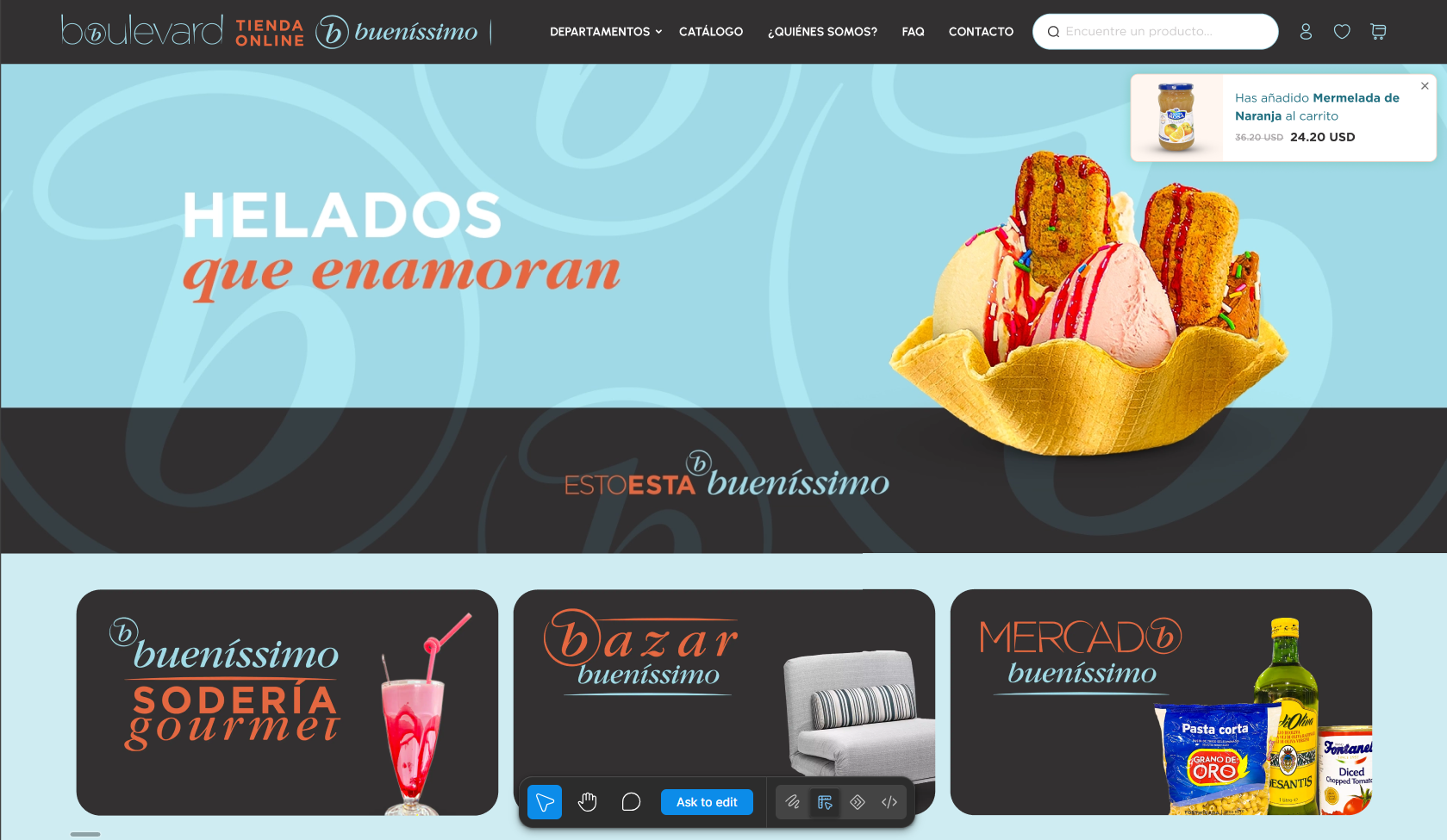 Boulevard Buenísimo — Tienda Online