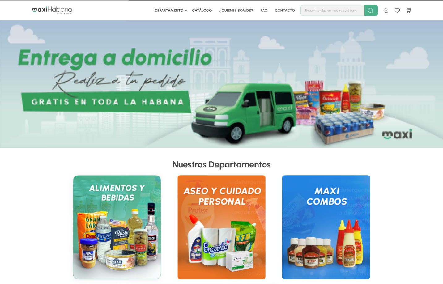 Maxi Habana — Tienda con Entrega a Domicilio