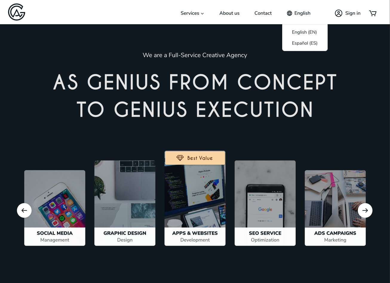 AS Genius — Agencia Creativa